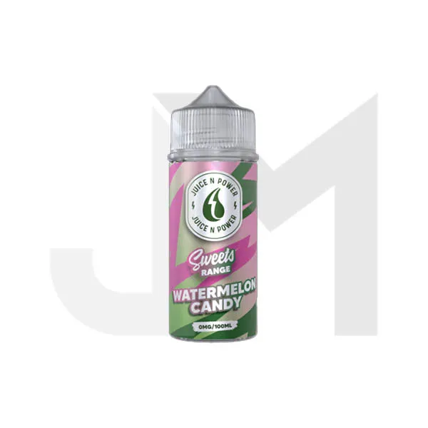 0mg Juice N Power Shortfills 100ml (70VG/30PG)