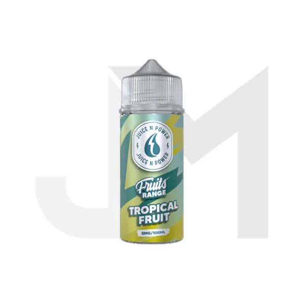 0mg Juice N Power Shortfills 100ml (70VG/30PG)