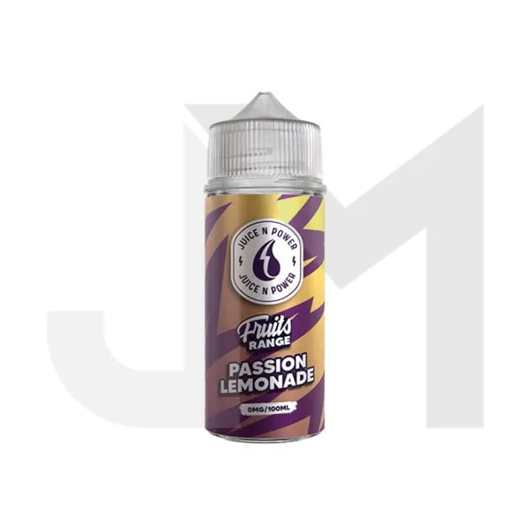 0mg Juice N Power Shortfills 100ml (70VG/30PG)
