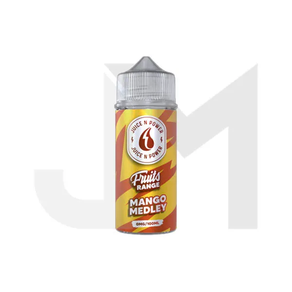0mg Juice N Power Shortfills 100ml (70VG/30PG)