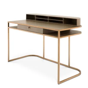 111457 - Desk Highland washed oak veneer