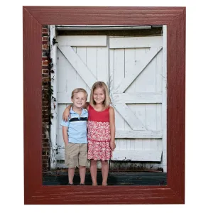 11x14 Red Distressed Frame, 1-3/4" molding