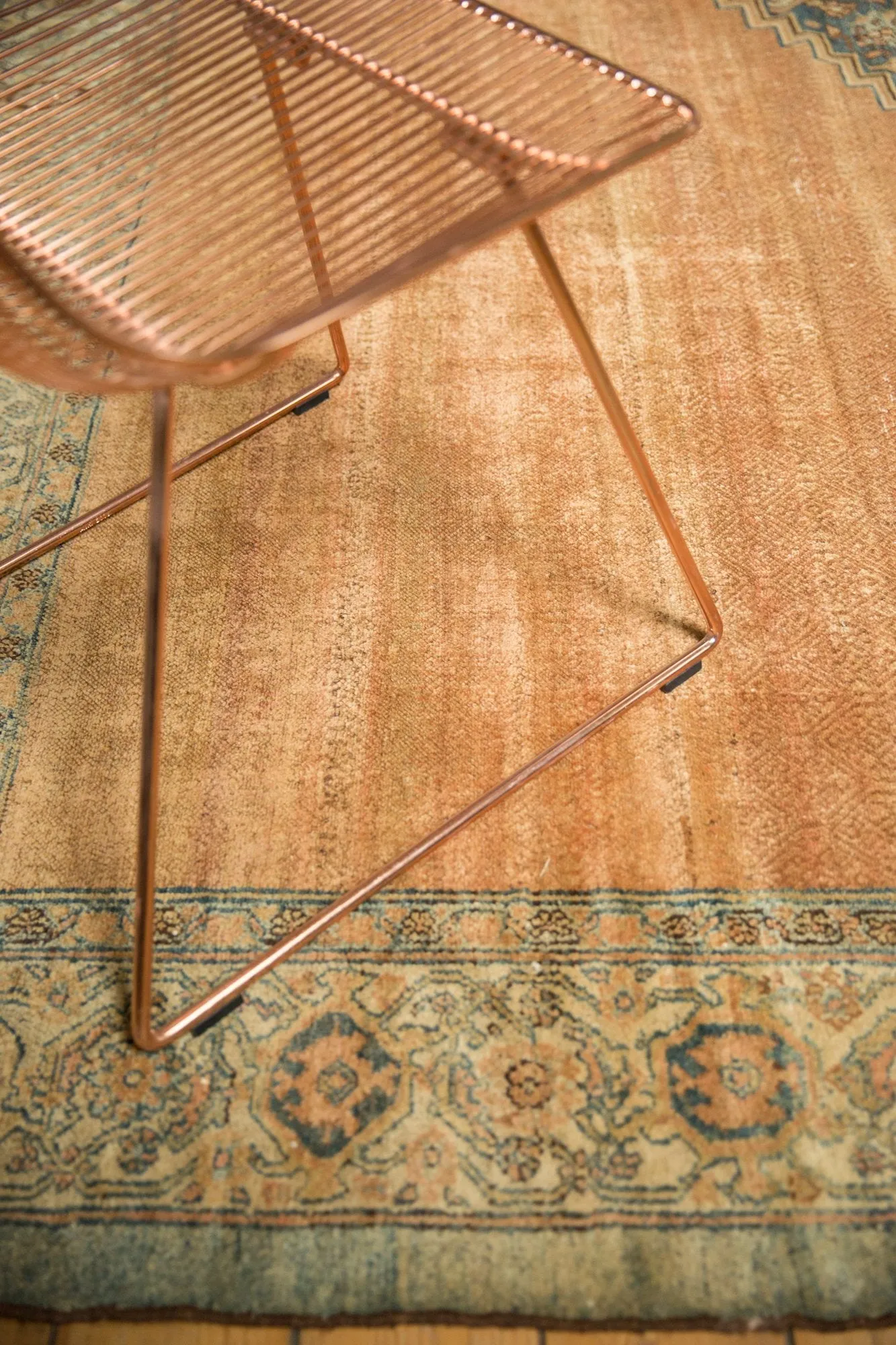 12.5x20 Antique Distressed Bibikabad Carpet