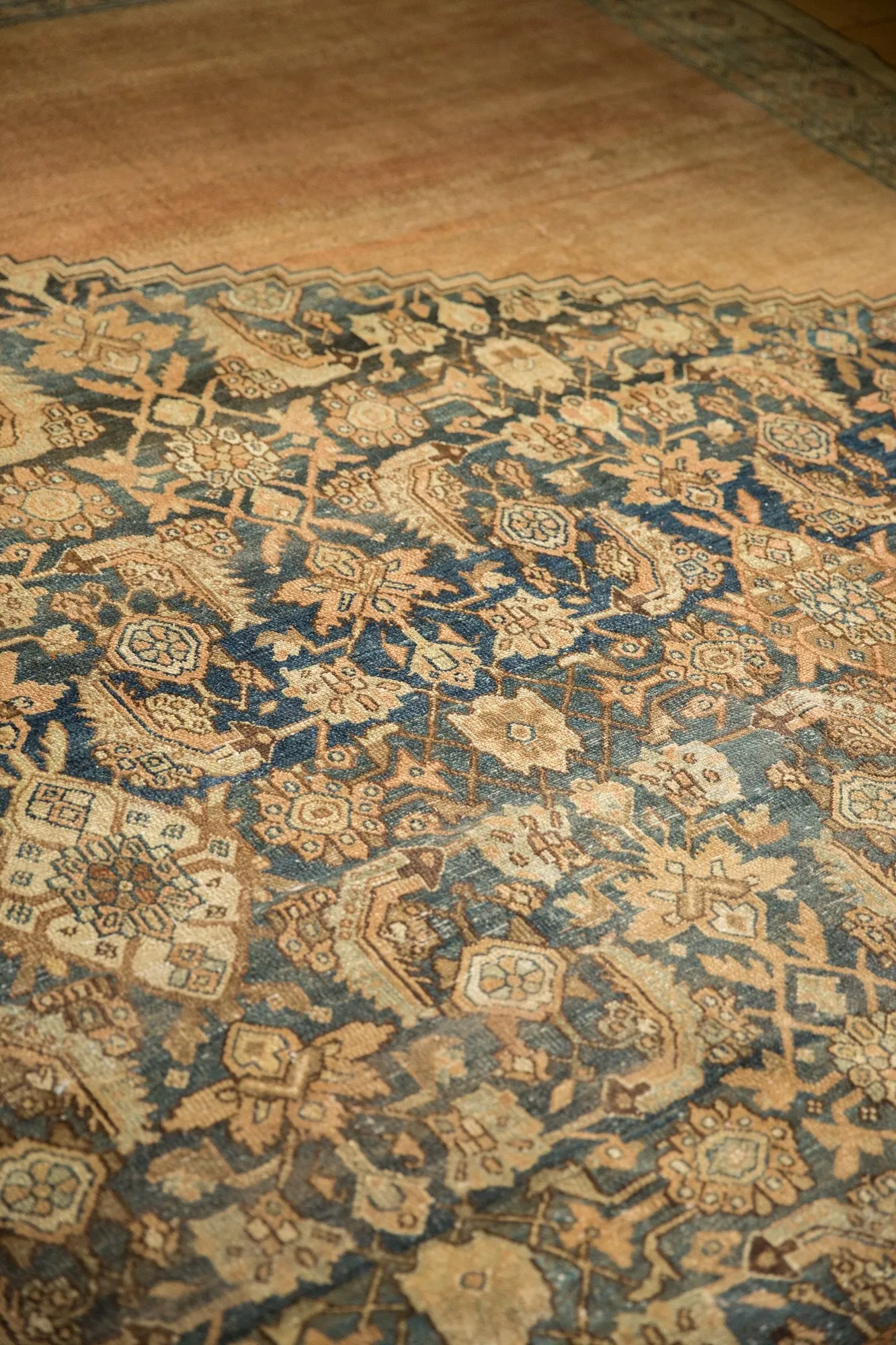 12.5x20 Antique Distressed Bibikabad Carpet