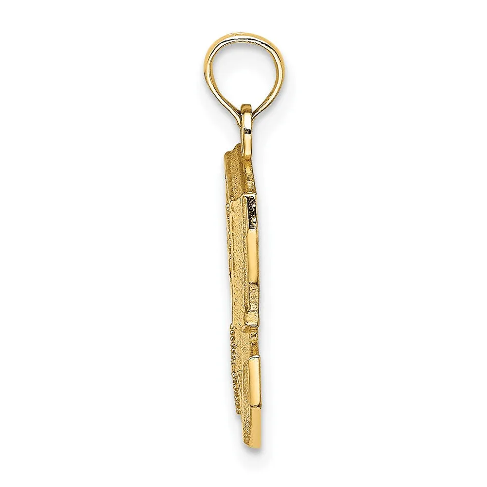 14k COMPUTER WHIZ Charm