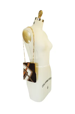 1960s Fully Beaded Pierre Cardin Evening Bag Clutch