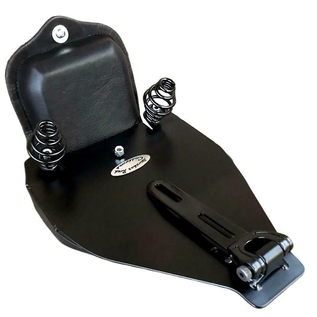 2000-2017 Harley Softail 201 Brn Dis Spring Leather Seat Mounting Kit Saddle Bag