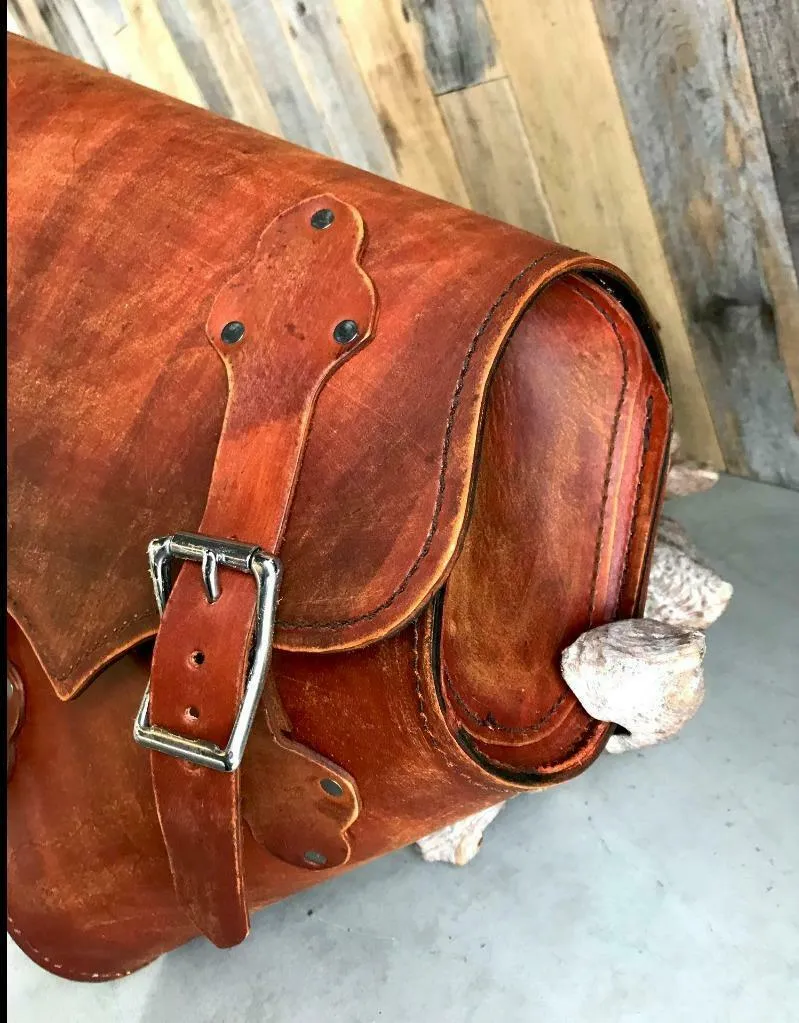 2000-2025 Harley Softail  Saddle Bag 201 BrnDis Spring Leather Mounting Kit MRC