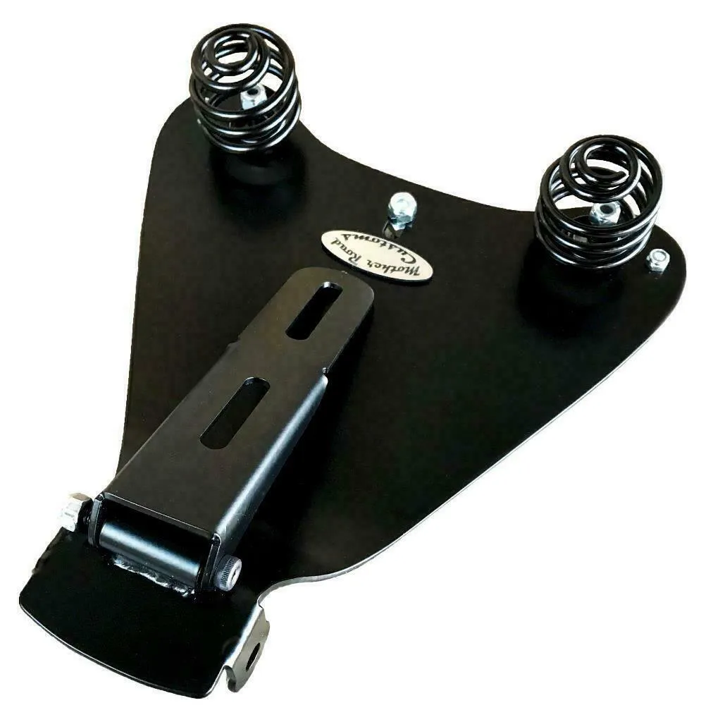 2010-2022 Harley Sportster Spring Seat 10x13" Black Dist Mounting Kit USA pc cs