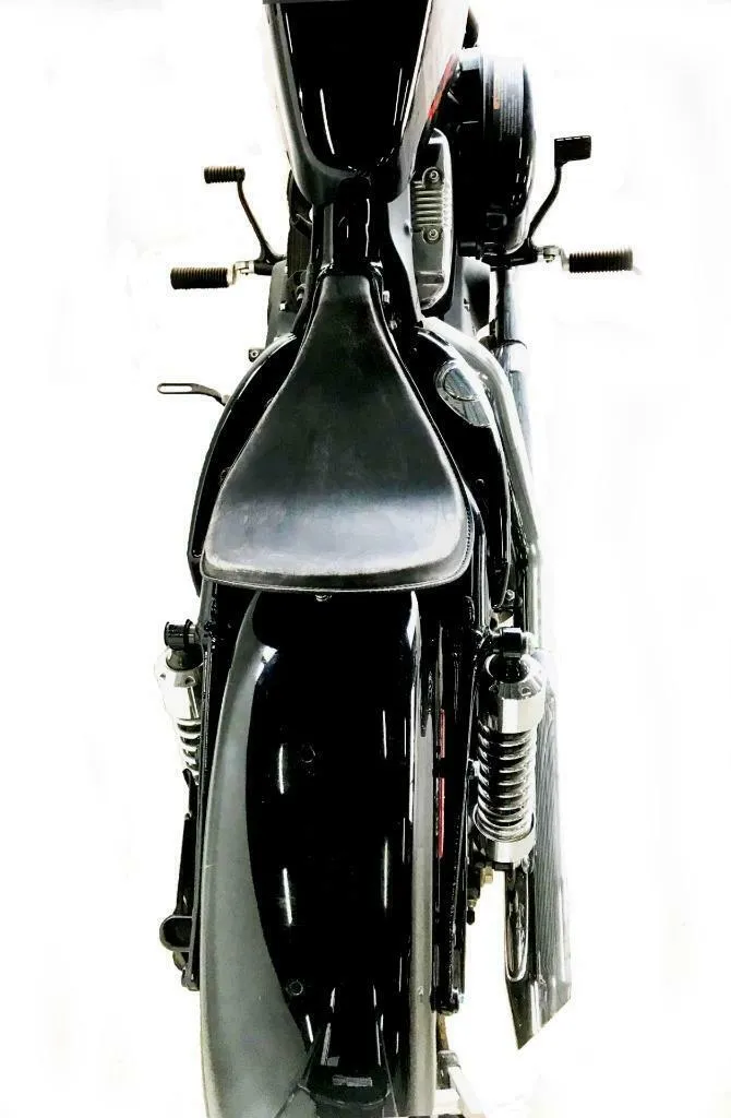 2010-2022 Sportster Harley On The Frame Seat 201 Brown Leather RollUp All Models
