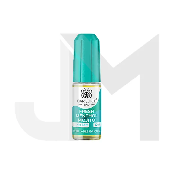 20mg Bar Juice 5000 Nic Salts 10ml (40VG/60PG)