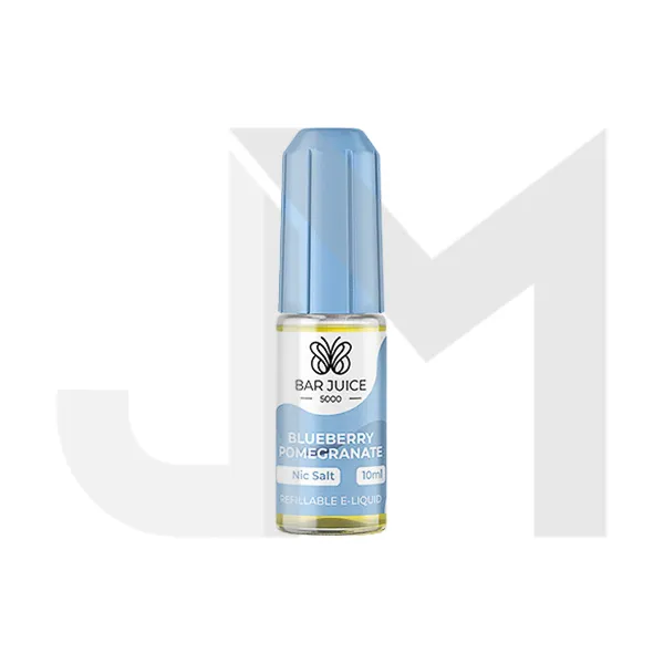20mg Bar Juice 5000 Nic Salts 10ml (40VG/60PG)