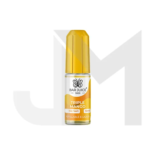 20mg Bar Juice 5000 Nic Salts 10ml (40VG/60PG)