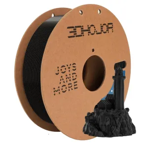 3D Printing Filament High-Speed PLA Filament 1.75mm 300mm/s 1kg Cardboard Spool Dimensional Accuracy  /- 0.03 mm Fit Most 3D FDM Printer -Black