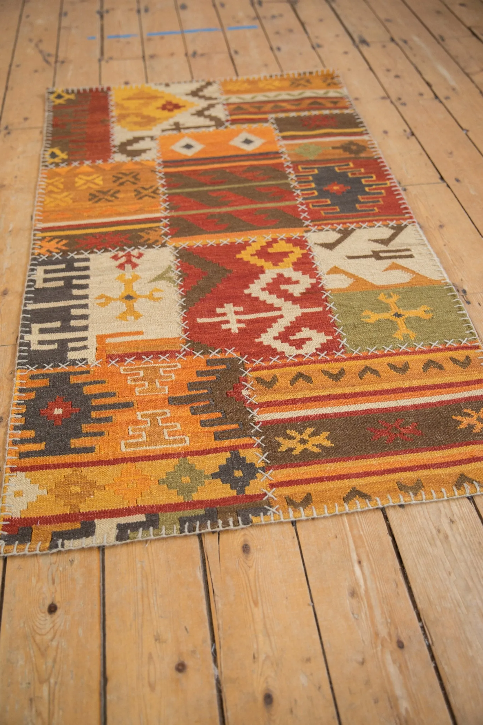 3x5 New Patchwork Kilim Rug