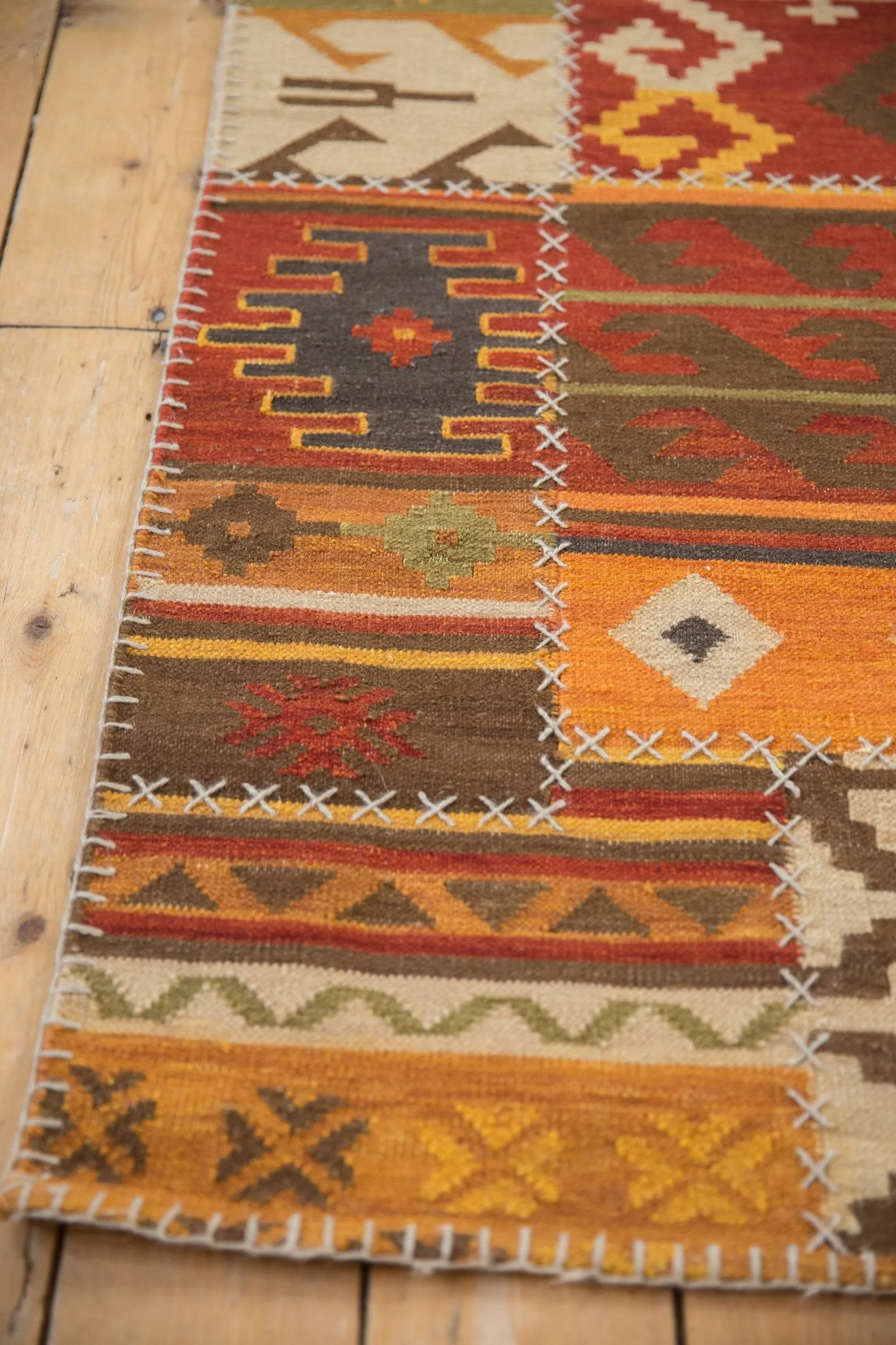 3x5 New Patchwork Kilim Rug