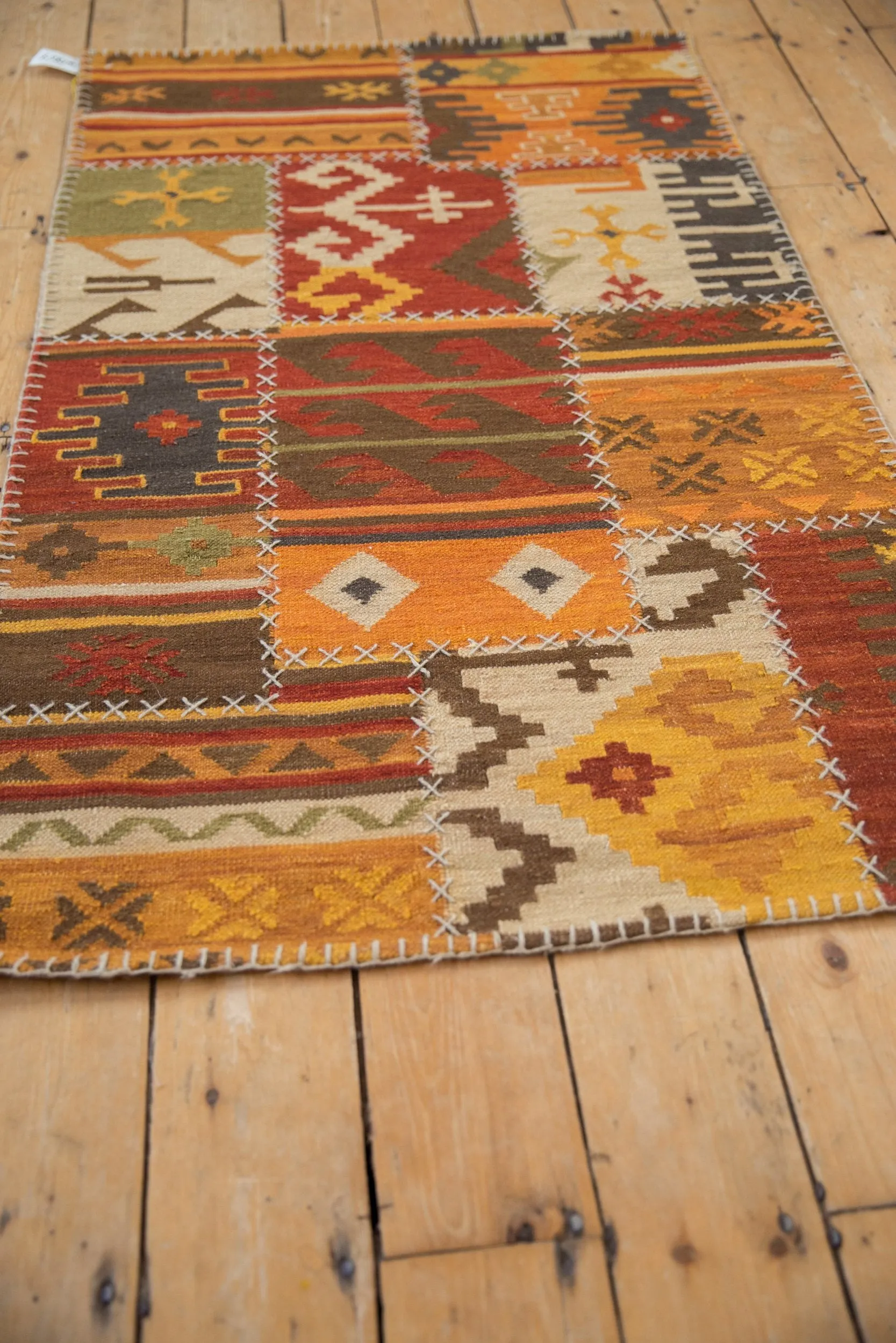 3x5 New Patchwork Kilim Rug