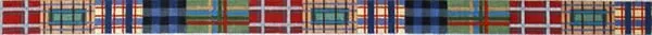 431 - Patchwork Plaid belt
