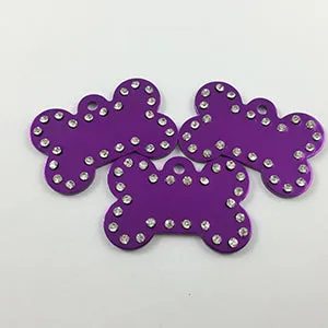 50 pcs/lot aluminum bone shape