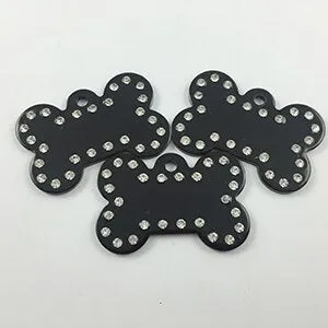50 pcs/lot aluminum bone shape