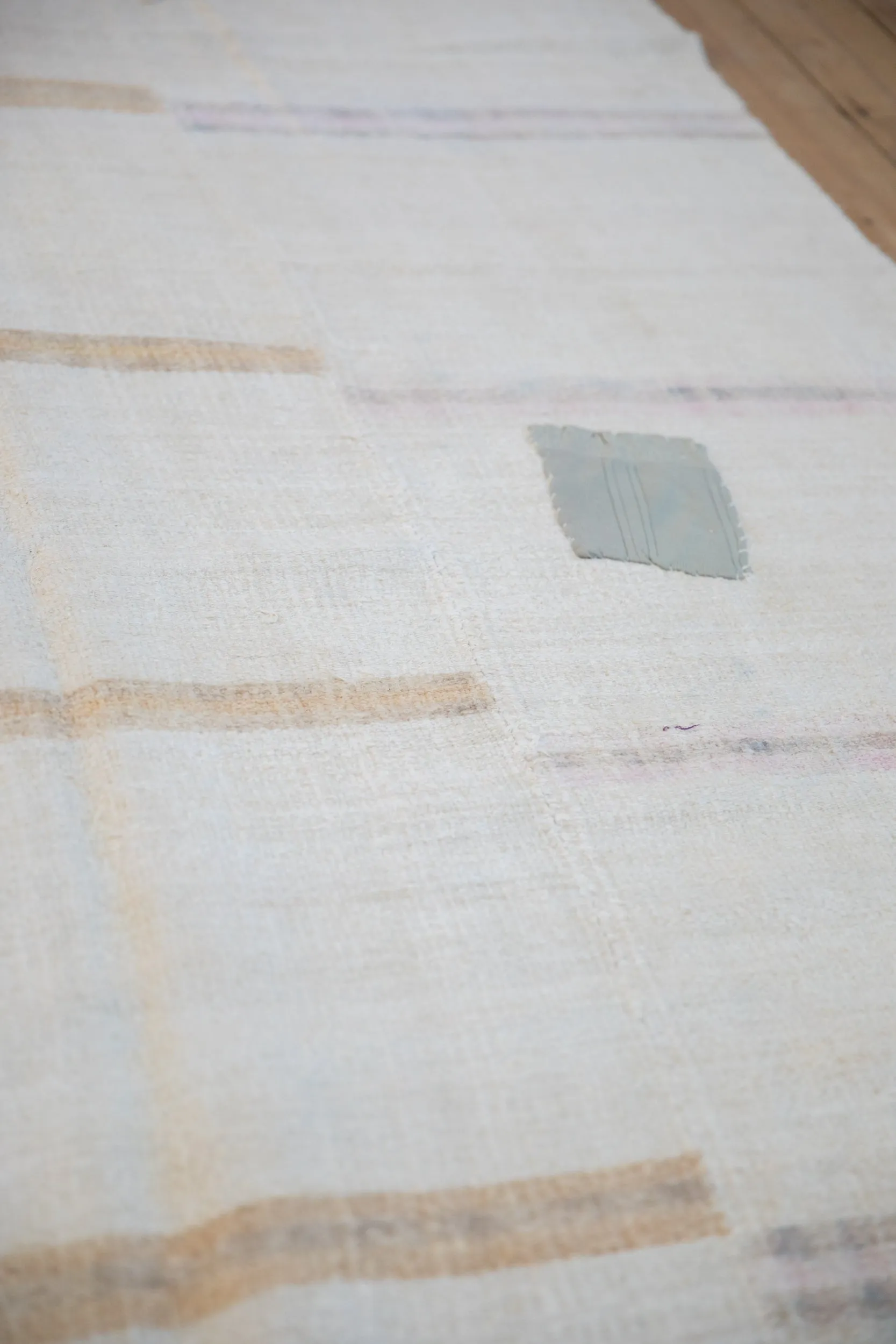 5.5x13.5 Vintage Distressed Hemp Kilim Rug Runner