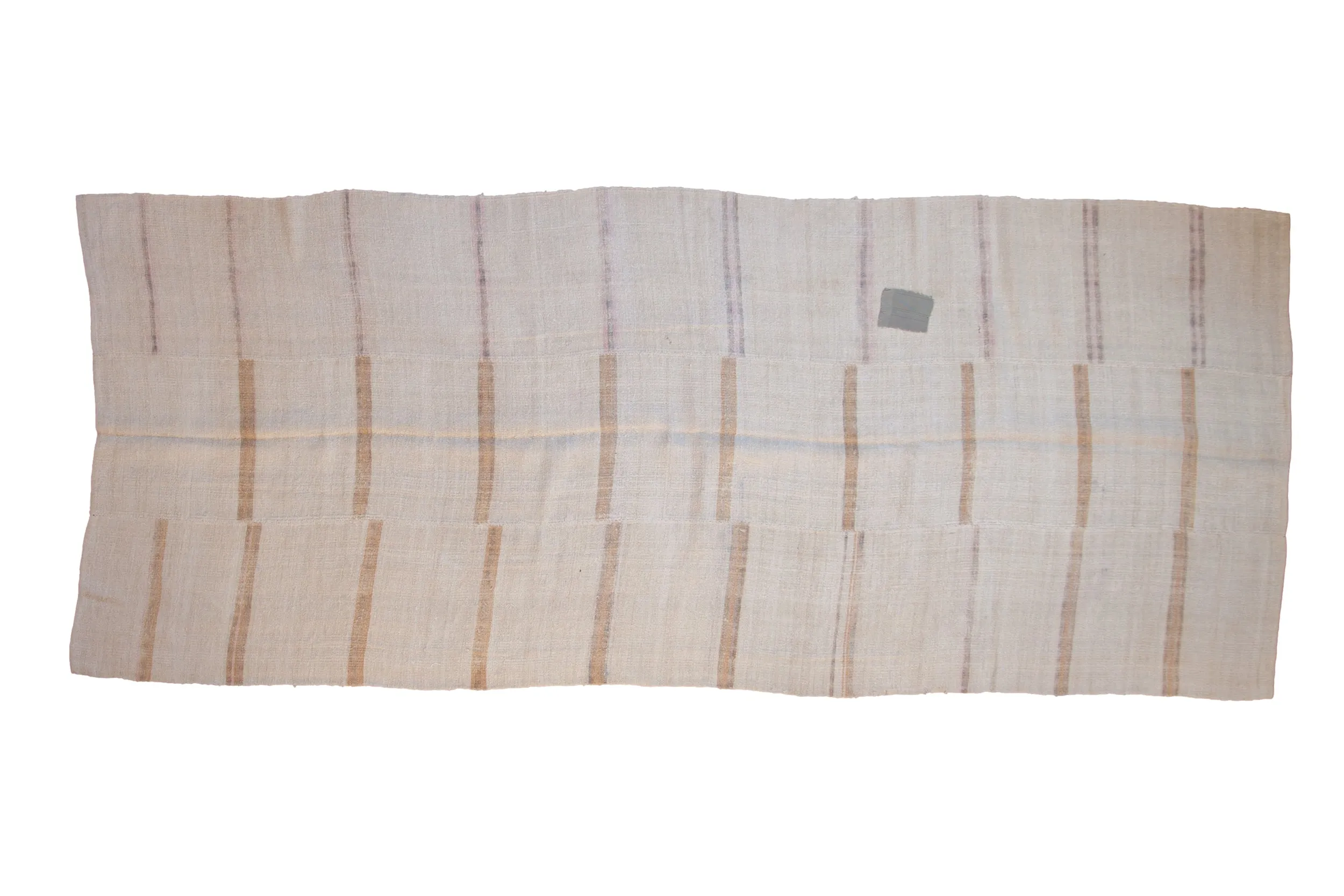 5.5x13.5 Vintage Distressed Hemp Kilim Rug Runner