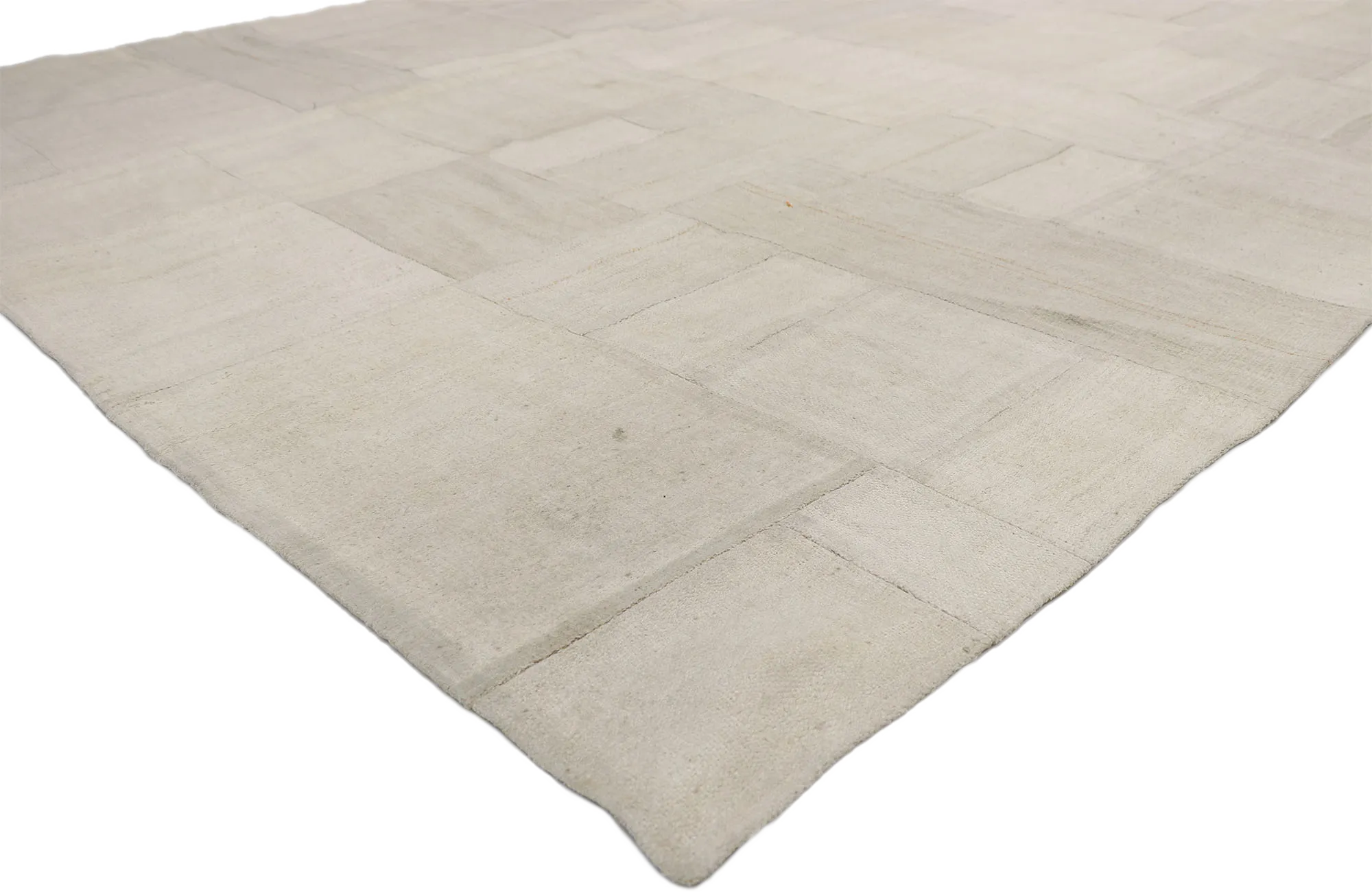 7'8" x 10'6" Vintage Patchwork Kilim Rug
