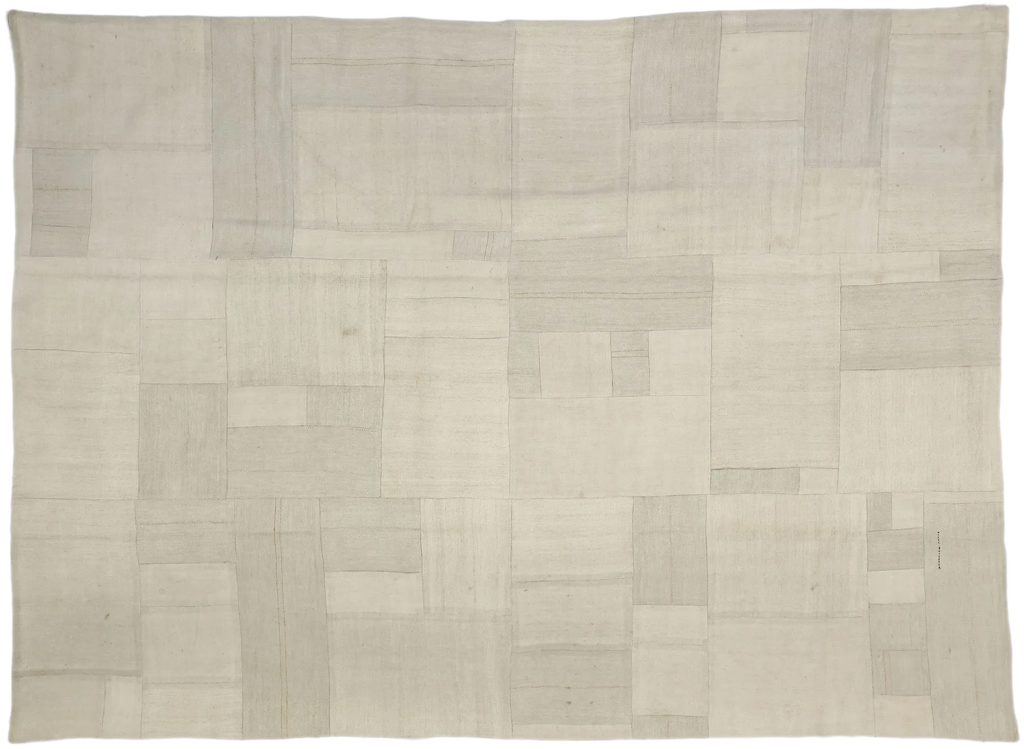 7'8" x 10'6" Vintage Patchwork Kilim Rug