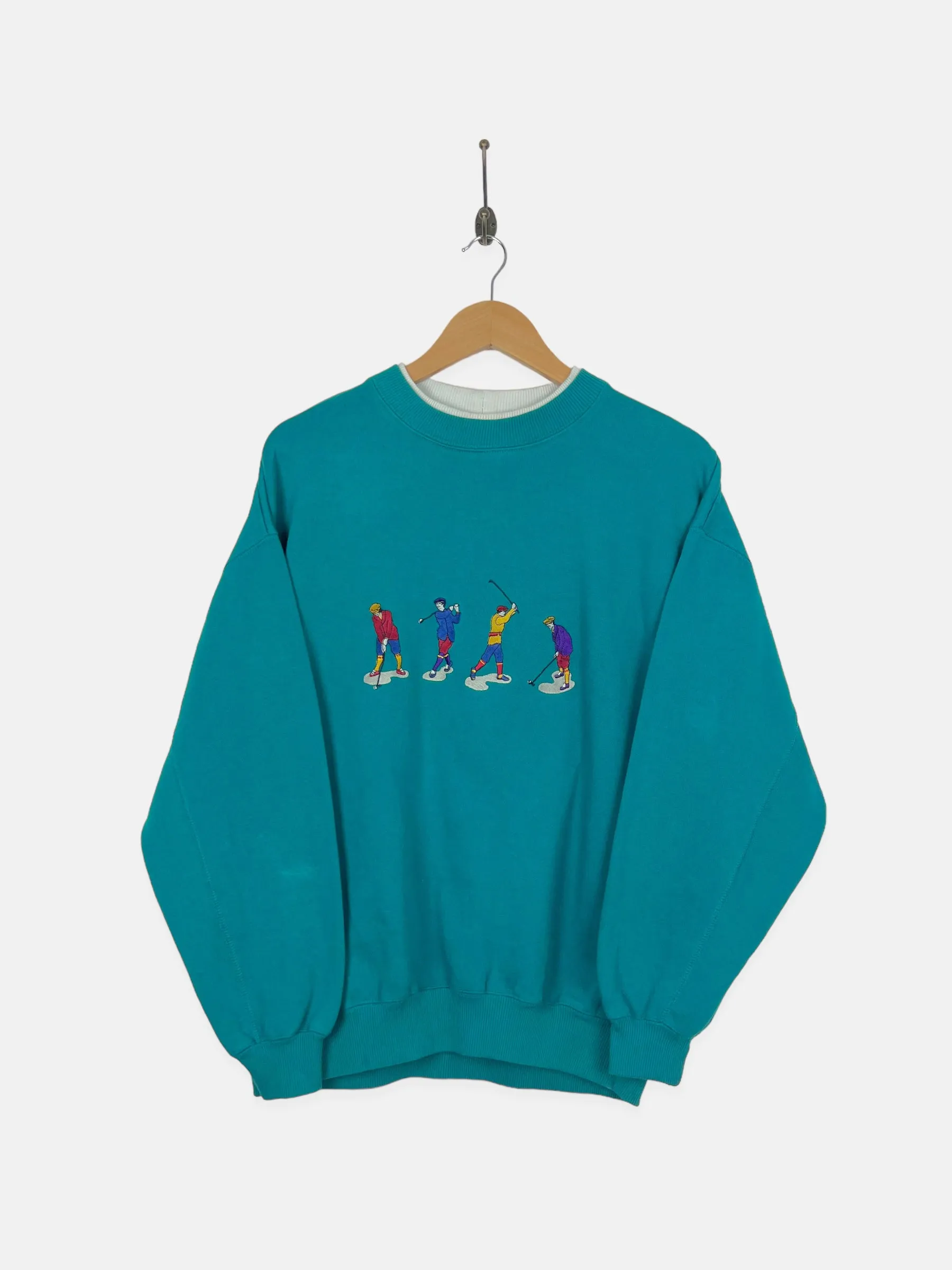 90's Golf Embroidered Vintage Sweatshirt Size 12
