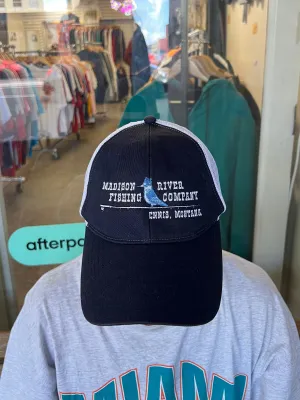 90's Madison River Fishing Co Mesh Back Embroidered Vintage Cap
