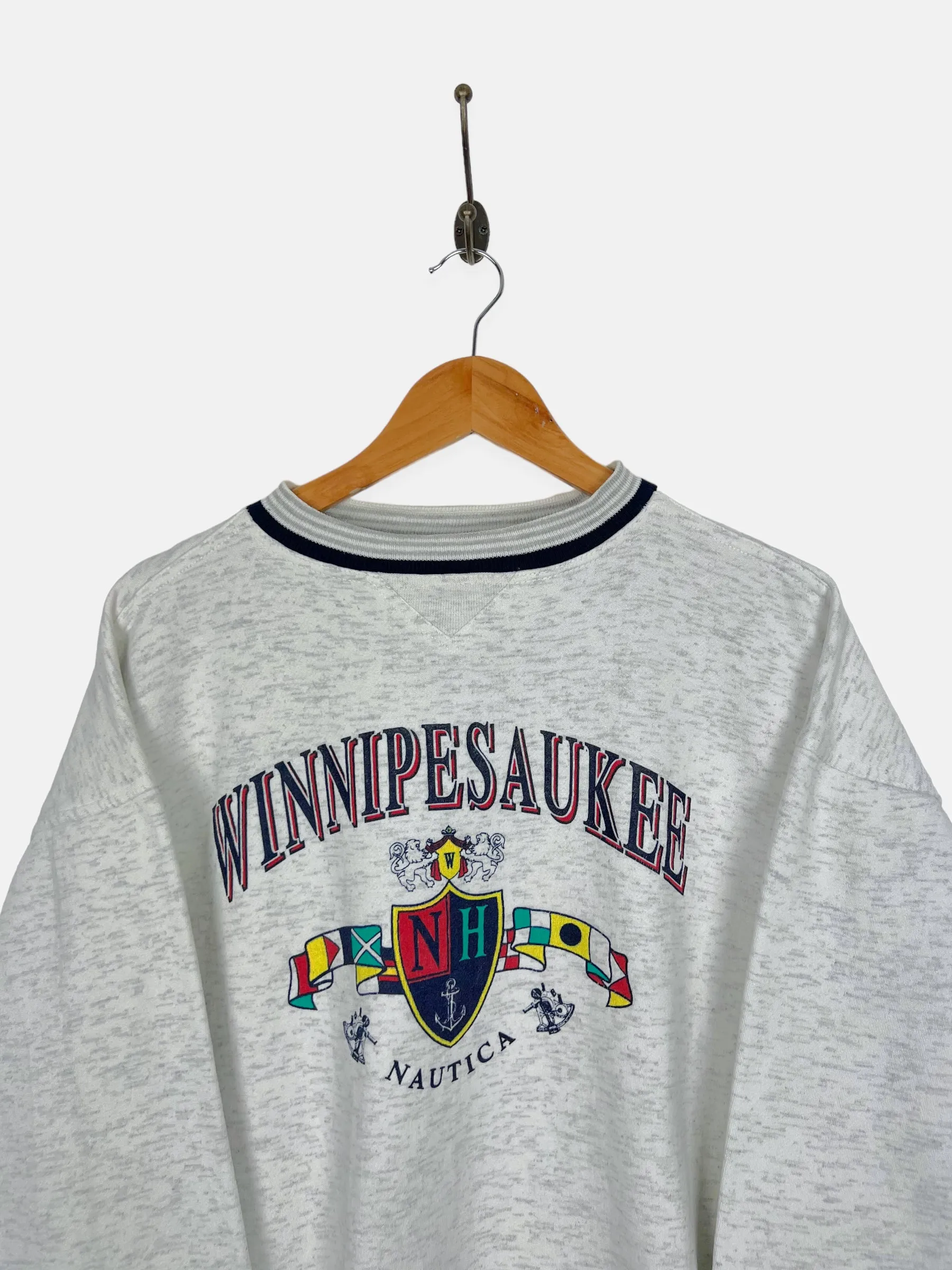 90's Nautica Winnipesaukee Vintage Sweatshirt Size XL