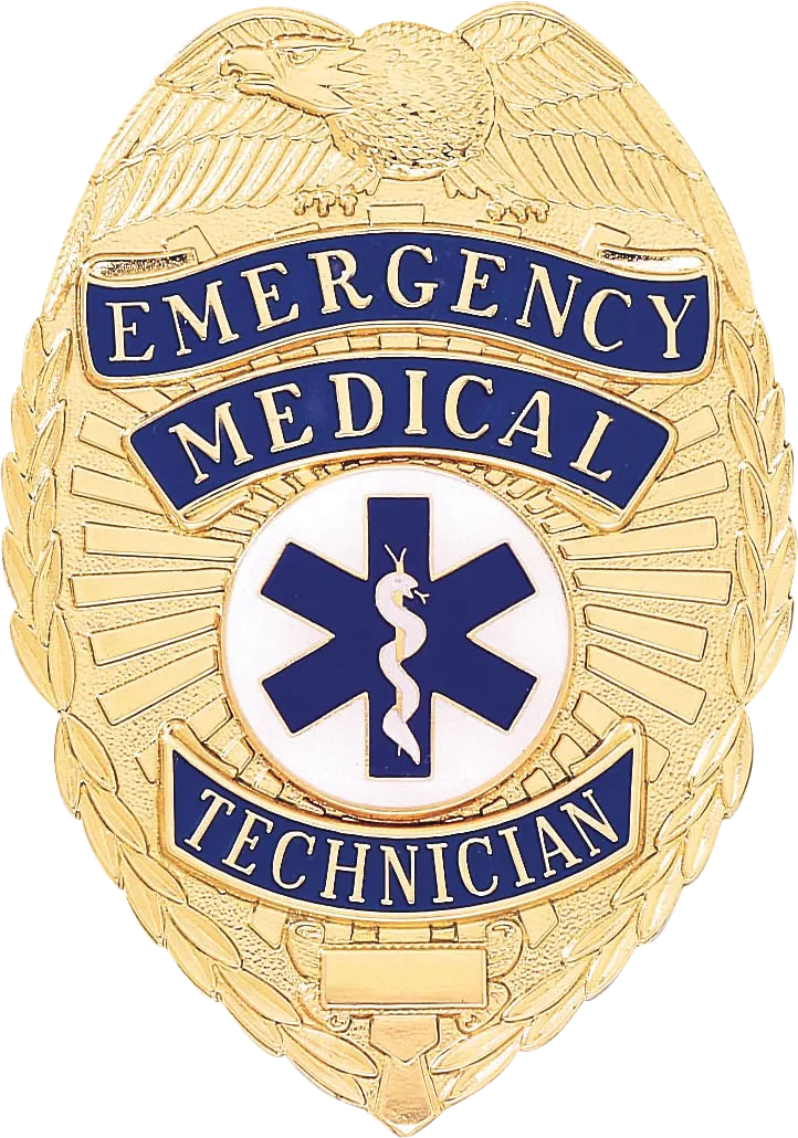 A9005 Emergency Medical Technician Shield Badge