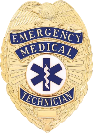 A9005 Emergency Medical Technician Shield Badge