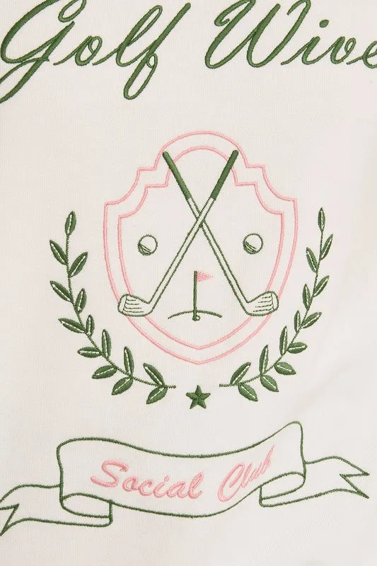 Abandoned Golf Wives Social Club Graphic Sweatshirt