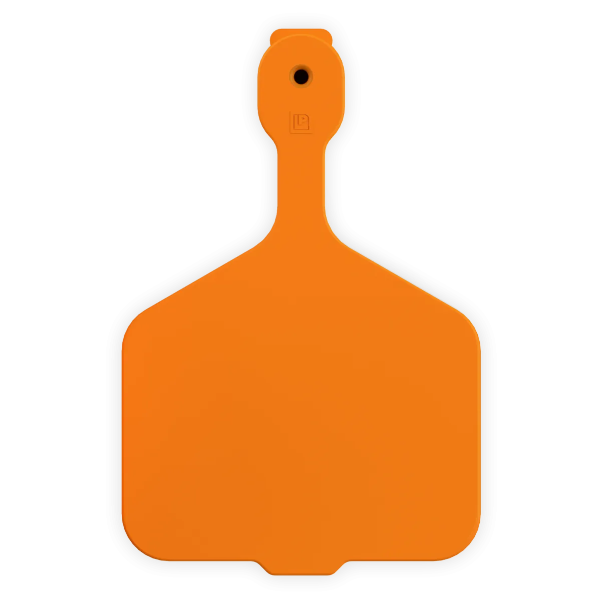ACCOW1--Orange LEADER 1 Piece Cow Tag 25's
