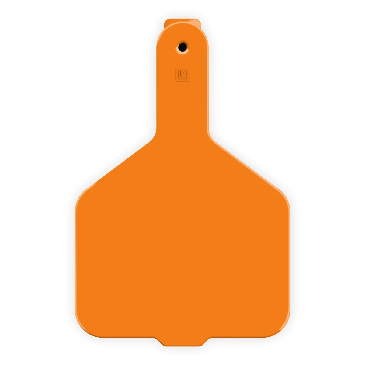 ACCOW1-Wide Nk-Orange LEADER 1 Piece Cow Tag 25's