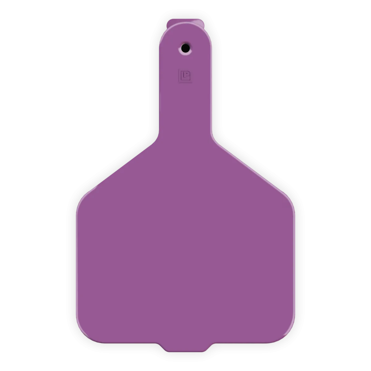 ACCOW1-Wide Nk-Purple LEADER 1 Piece Cow Tag 25's