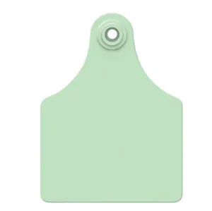 ACFLXCALF1-Large-Green Allflex Tags Blank 25/pkg