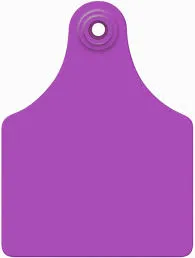 ACFLXCOW1-Maxi-Purple Allflex Tags Blank 25 pkg
