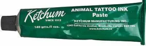 ACKI1475039 Tattoo Paste Ketchum Tube 5oz Green