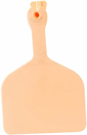 ACZFDLOT--Peach Z Feedlot Tags (50/pkg)