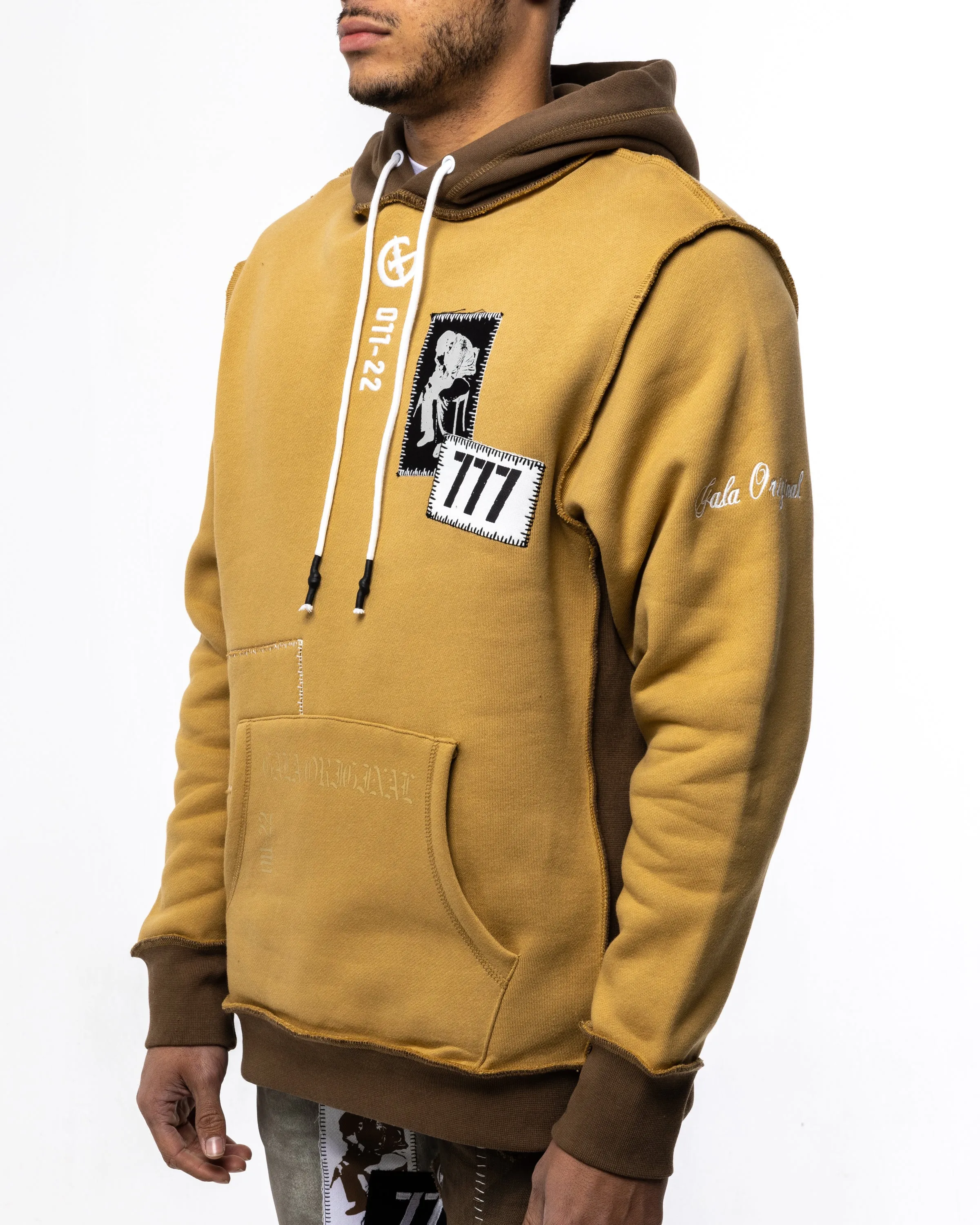 ADAPT OR DIE HOODIE (CARMEL/MOCHA)