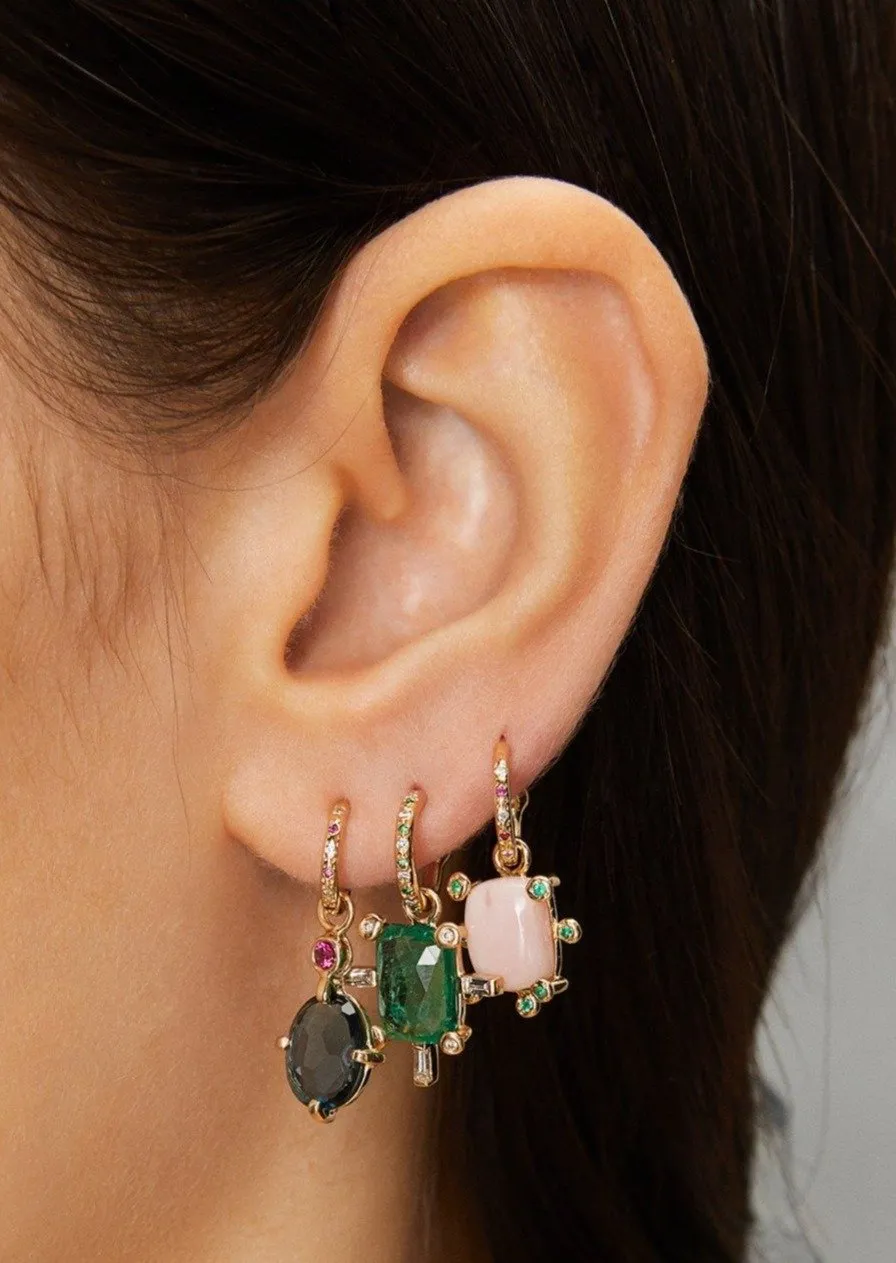 Alice Earring with Blue Topaz