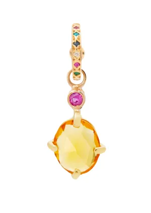 Alice Earring with Citrine