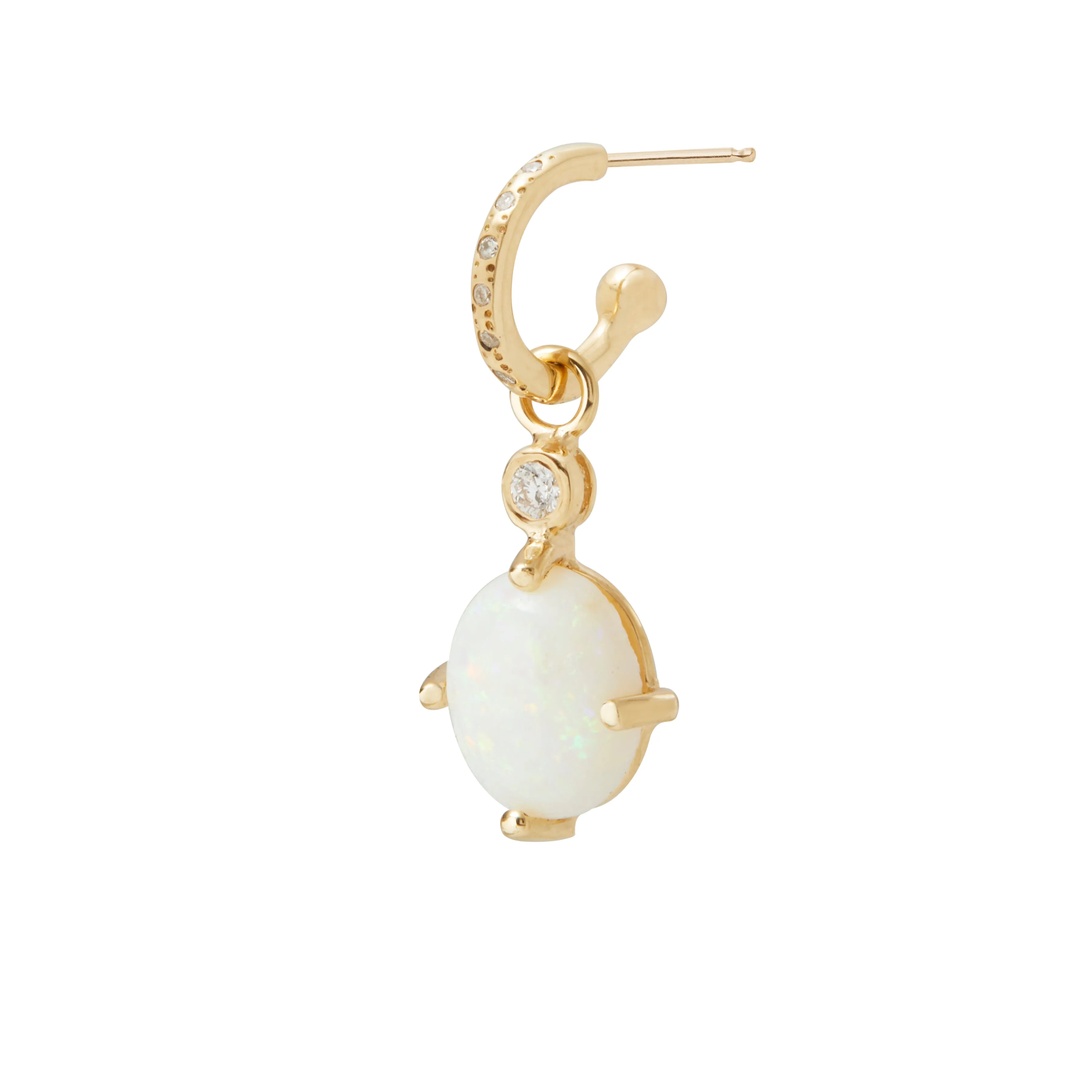 Alice Earring with Opal