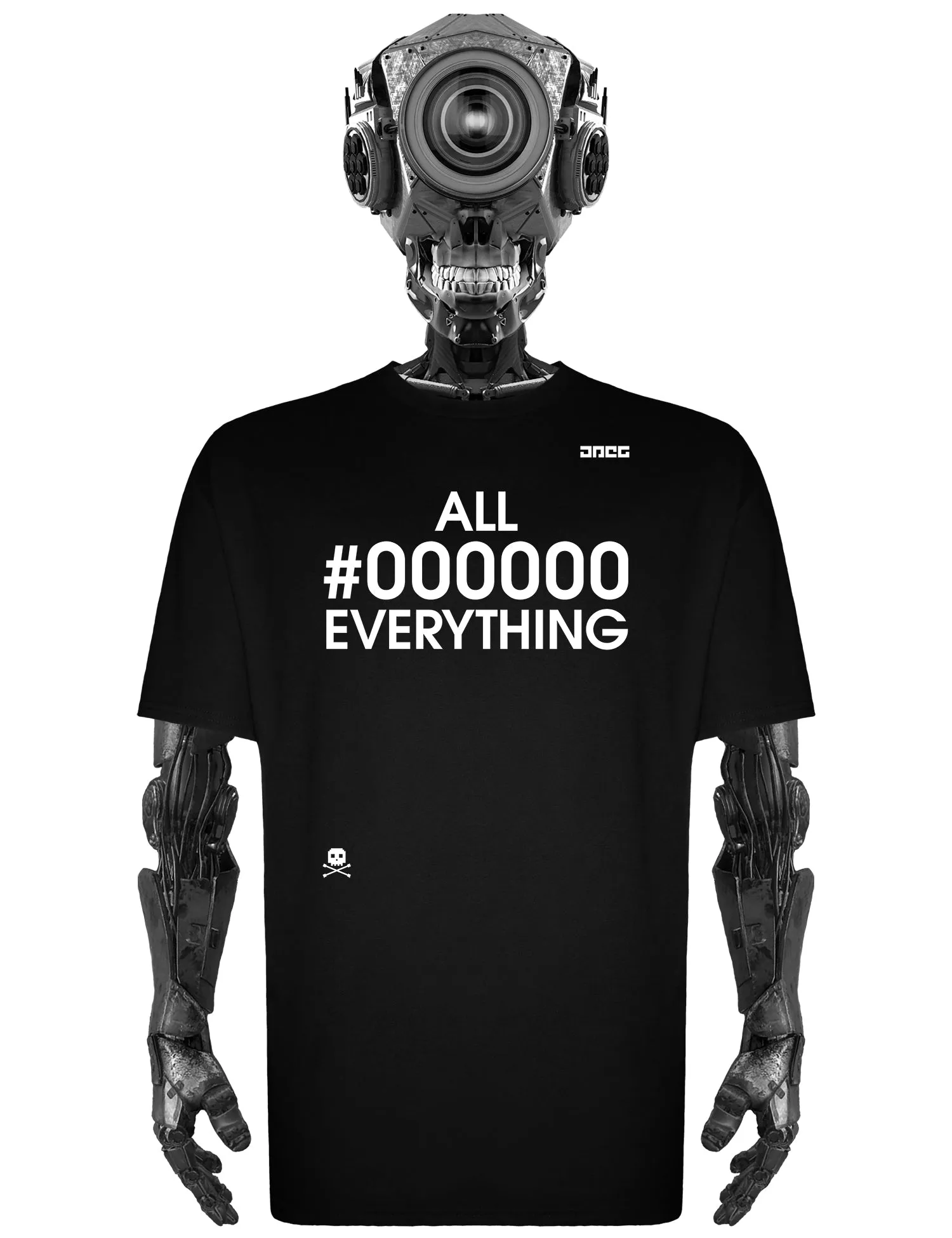 All #000000 Everything Unisex T-Shirt