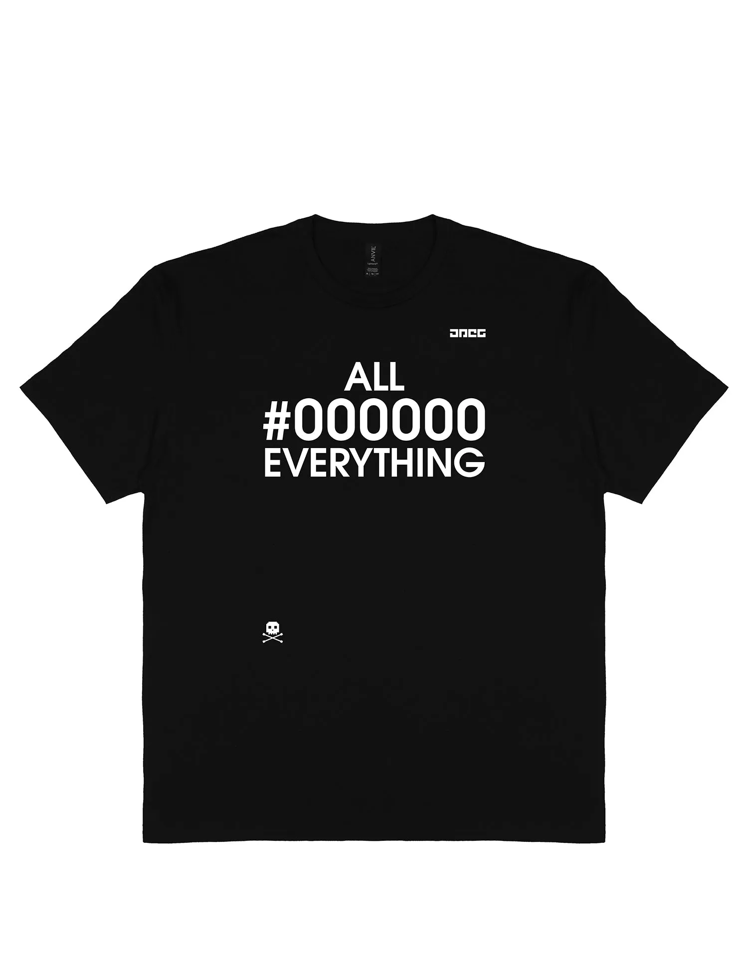 All #000000 Everything Unisex T-Shirt