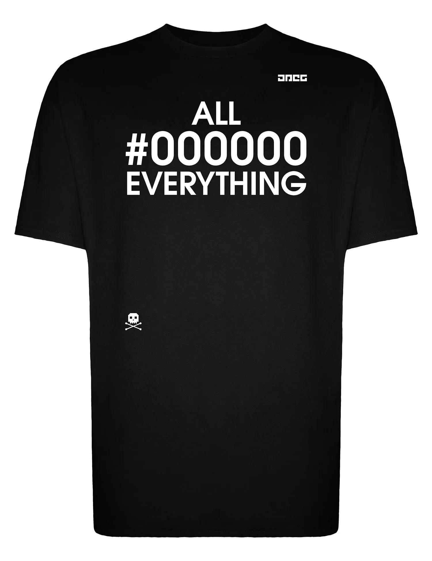 All #000000 Everything Unisex T-Shirt