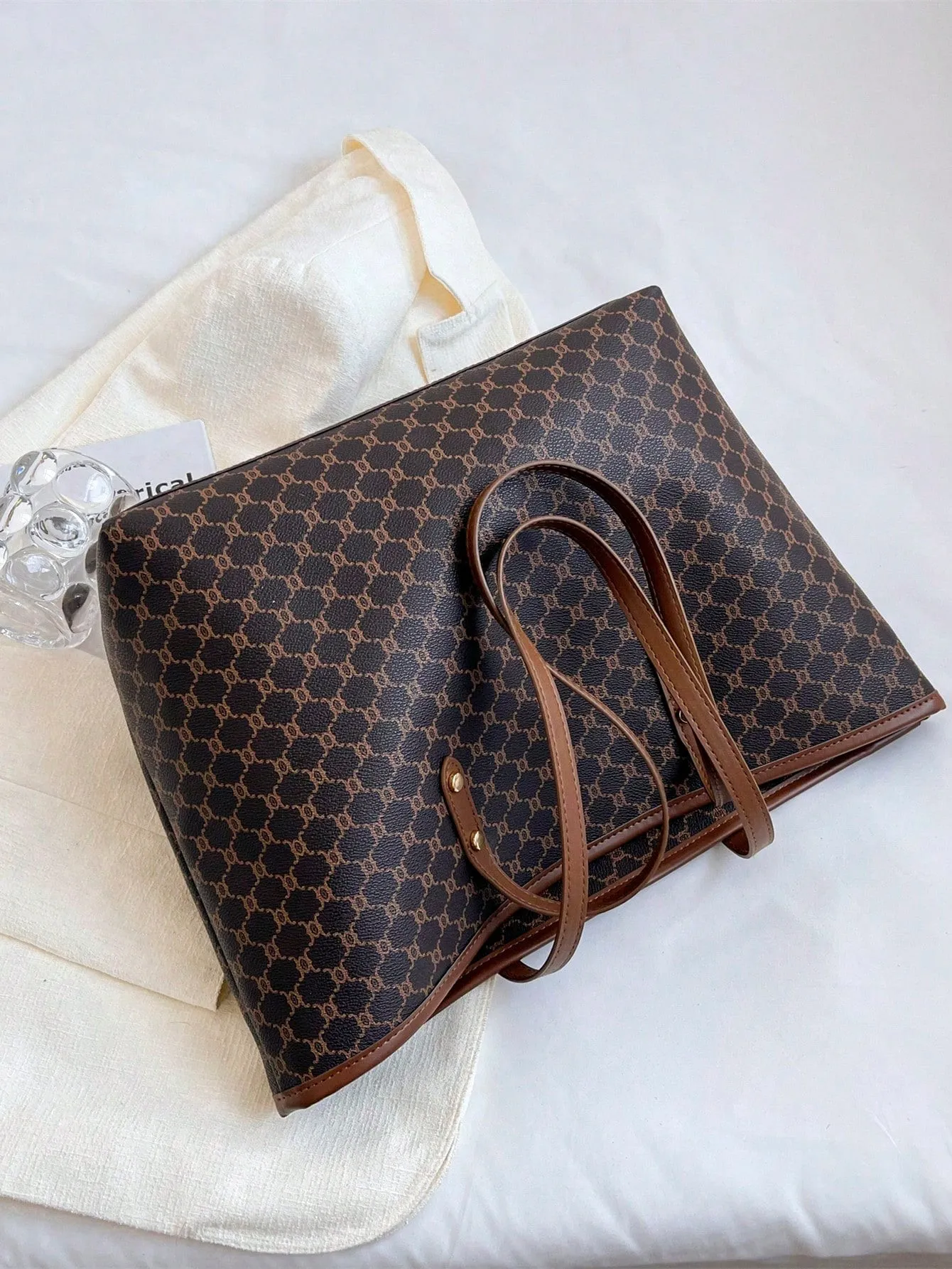 All Over Print Shoulder Tote Bag