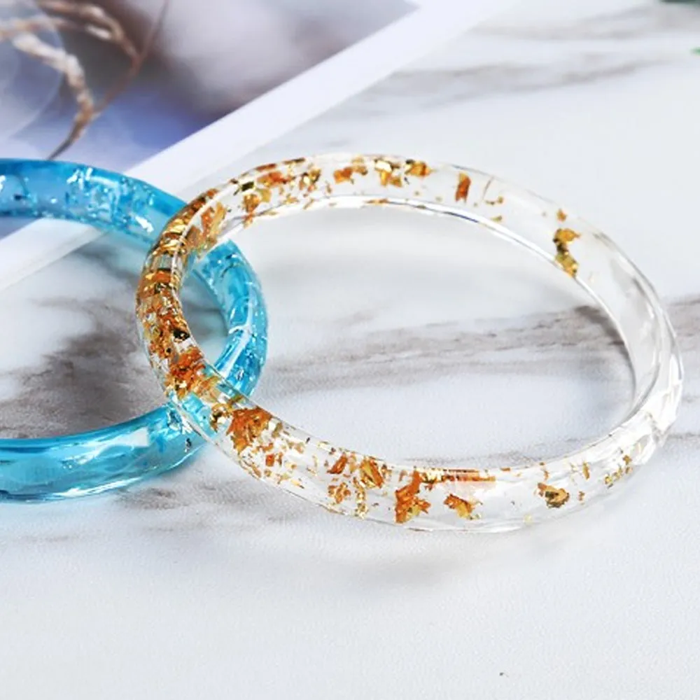Alloy Silicone Mould Partner Silver/Gold/Champagne/Rose Gold Foil Decoration Foil Flake DIY Resin jewelry 1bag 102516